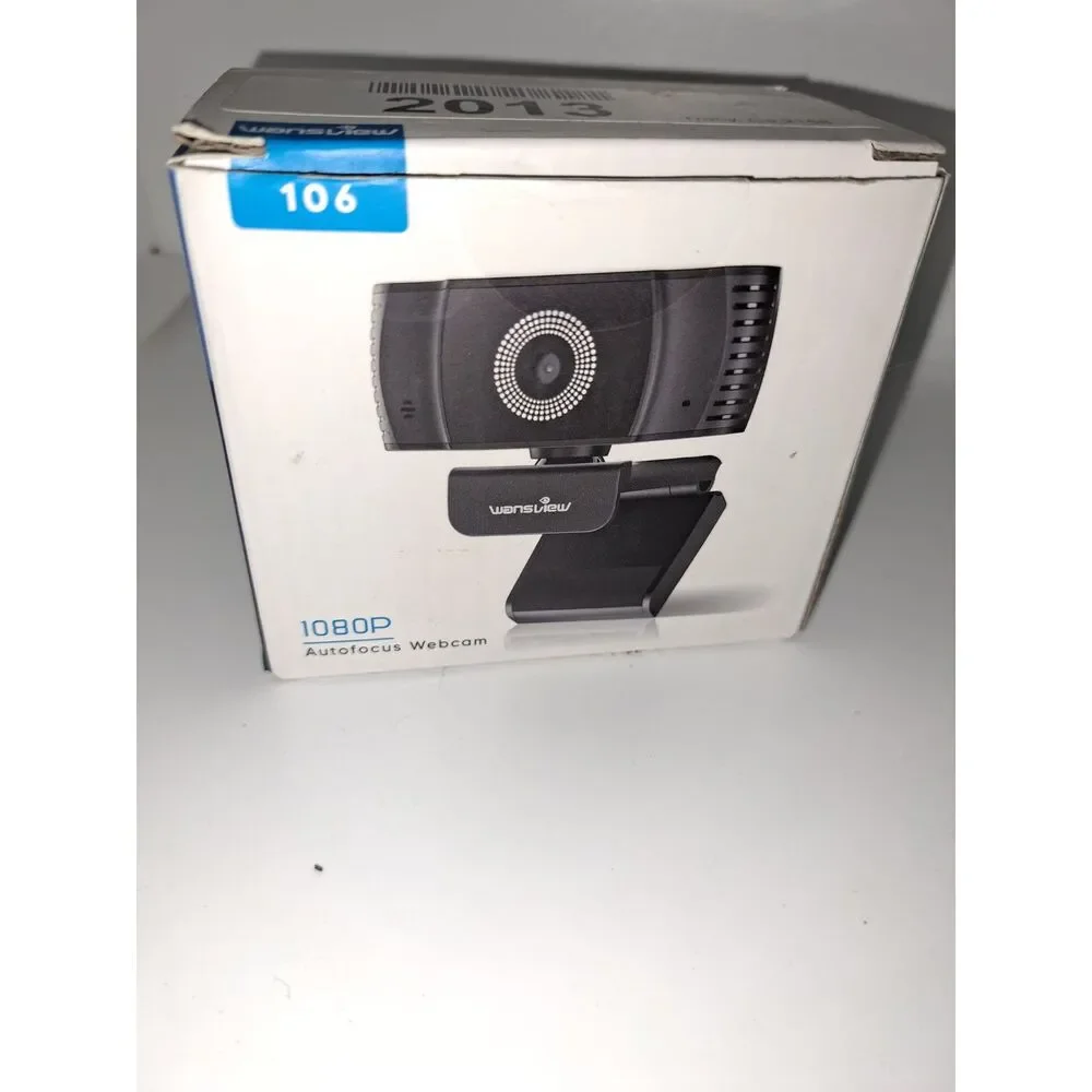 NIB- Wansview 106 - 1080P Webcam with Microphone